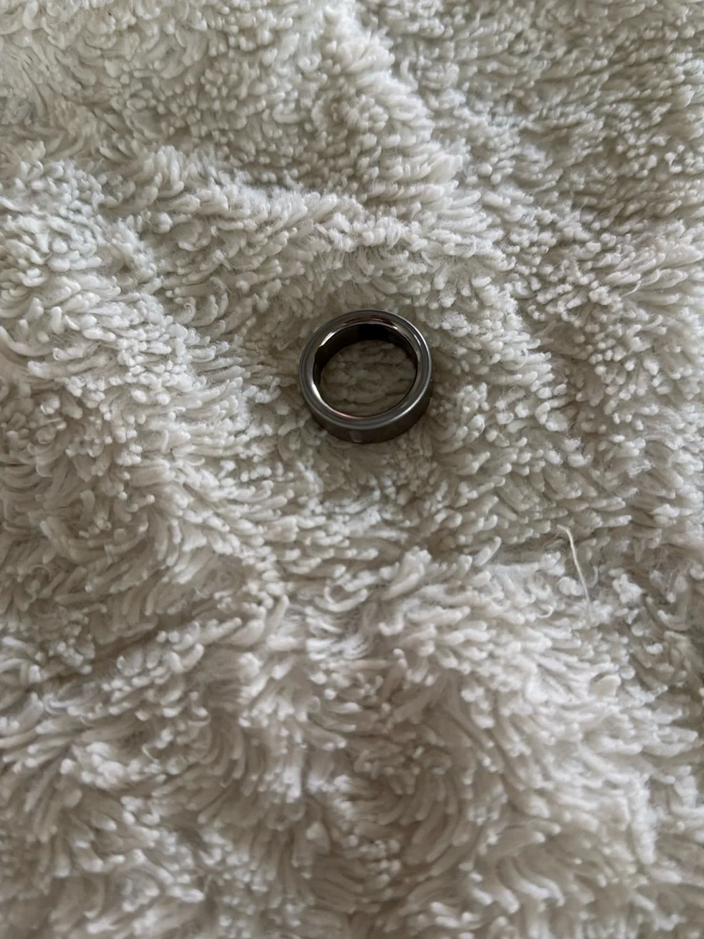 Men's Silver Comfort-Fit Ring - Minimalist Band